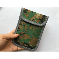 Чехол Фарадея GLUSHI-BAG-08 с камуфляжным рисунком в военном стиле