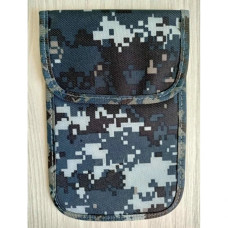 Чехол Фарадея для мобильников GLUSHI-BAG-10 в камуфляжном пиксельном исполнении
